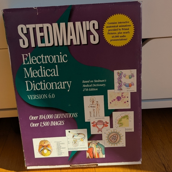 Stedman's Electronic Medical Dictionary Version 6.0 - Picture 1 of 4